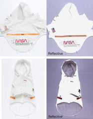 Manteau ChoChoCho NASA pour chien, doublure respirante pour confort.