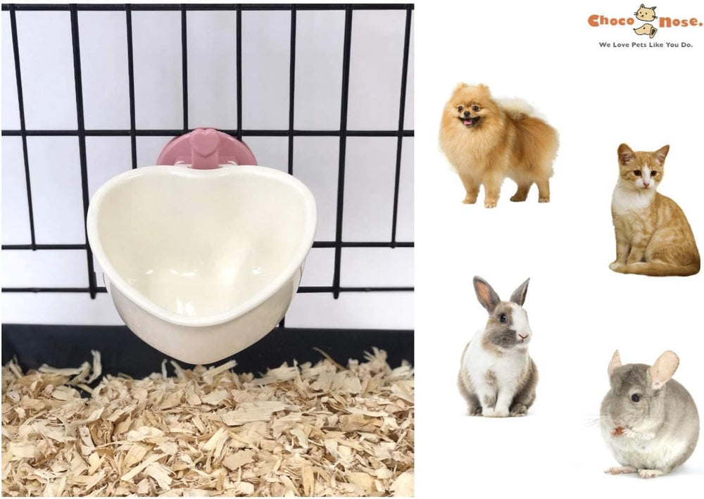 Bol cœur amovible sans outils pour cage ou transport.
