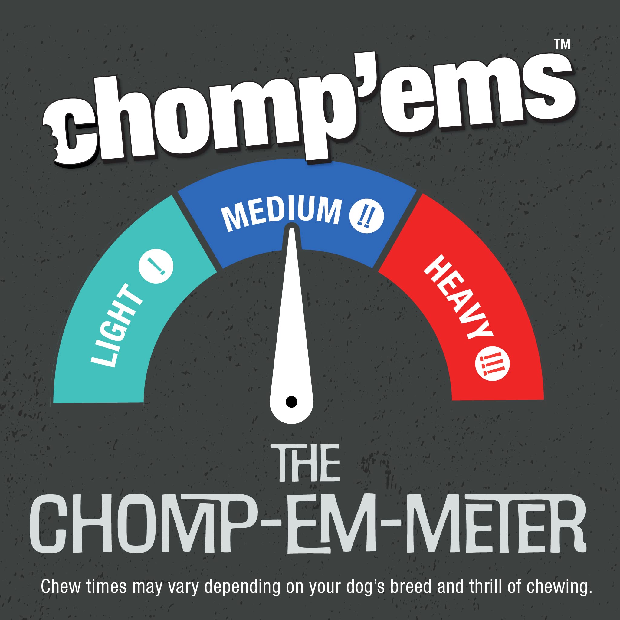 CHOMP-EMS Purehide poitrine fumée arôme intense pour éveiller l'appétit.