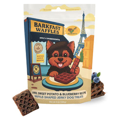 Friandises Chompagne gaufres à l’agneau, douceur adaptée aux petites races.