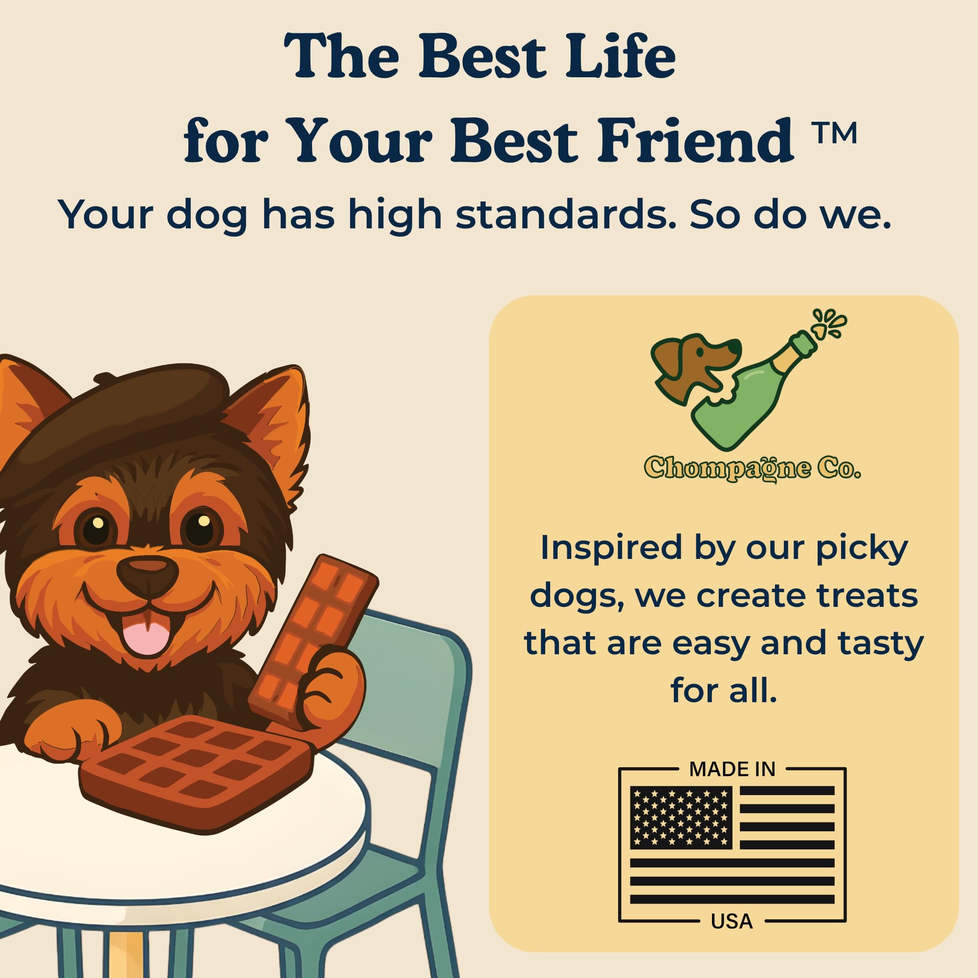 Idéal pour les chiens de multiples tailles, faciles à partager.