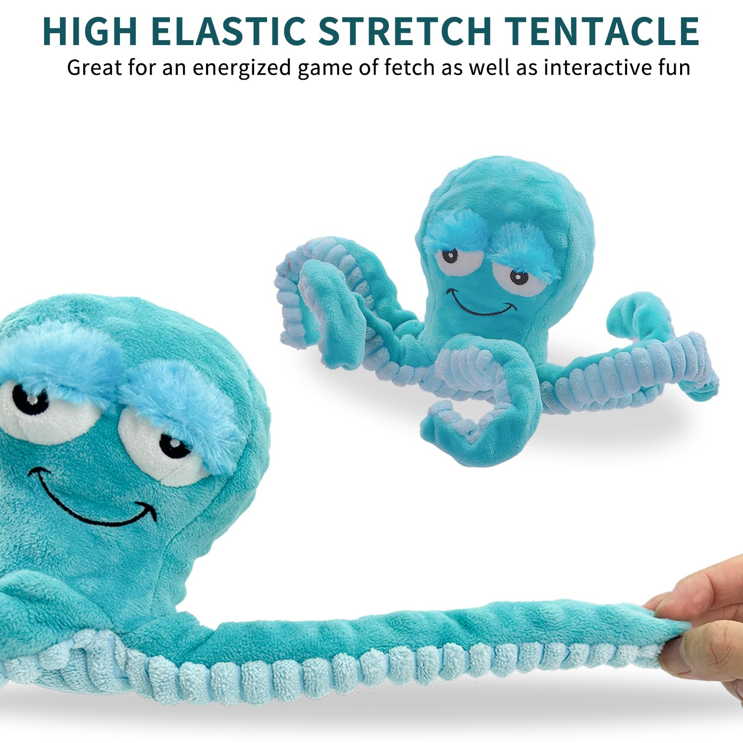 Chongqile pieuvre bleue peluche, compagnon câlin après l'exercice.