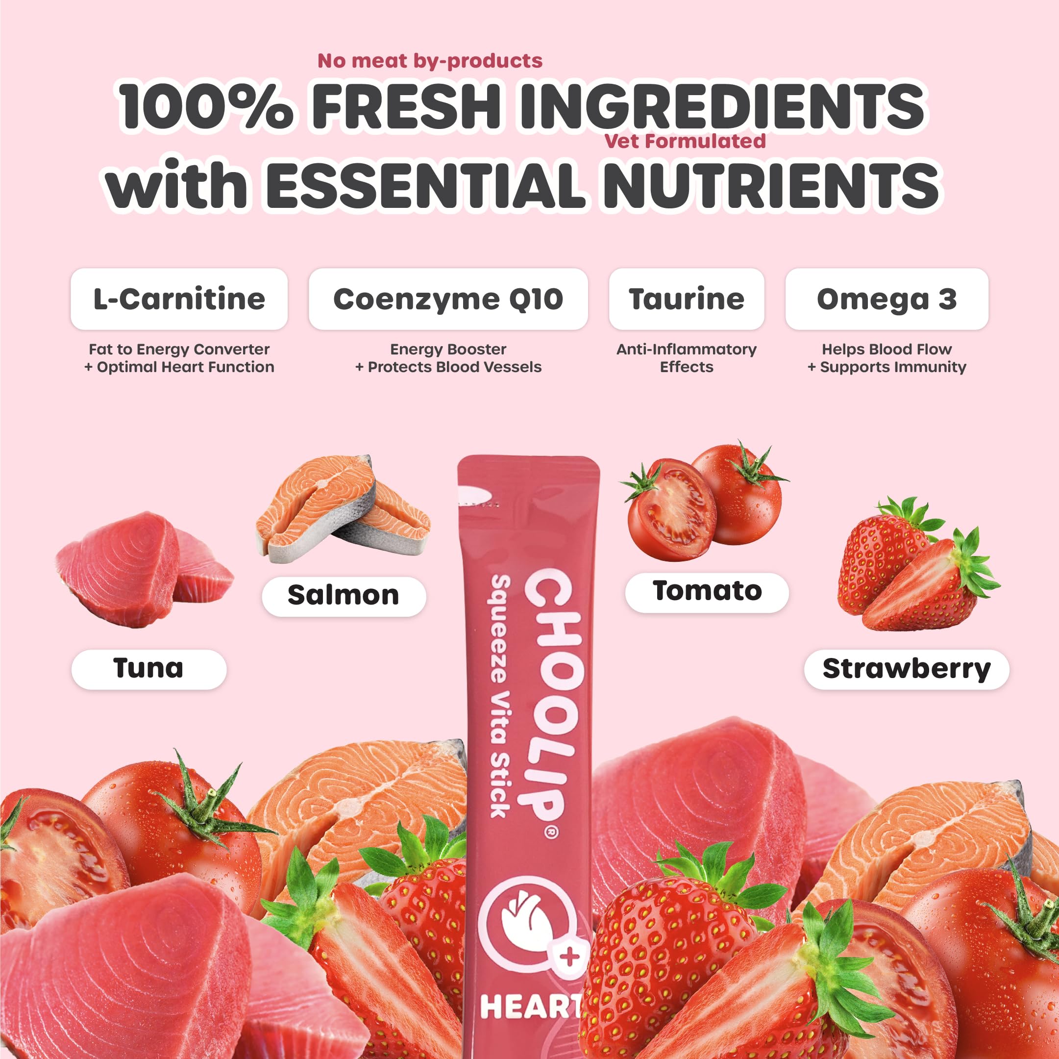 Choolip Squeeze Vita Stick – CoQ10 : soutien potentiel à l'énergie.