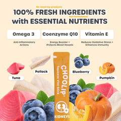 Choolip Squeeze Vita Stick potiron purée, fibres naturelles et digestion douce.
