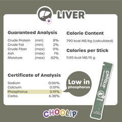 Choolip Squeeze Vita Stick: soutien foie grâce à CoQ10 et vitamine E.
