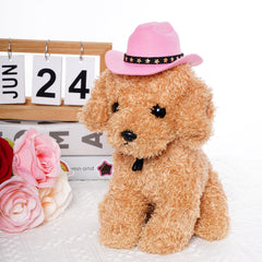 Choyaxo chapeau cowboy rose avec épingle étoile, style tendance.