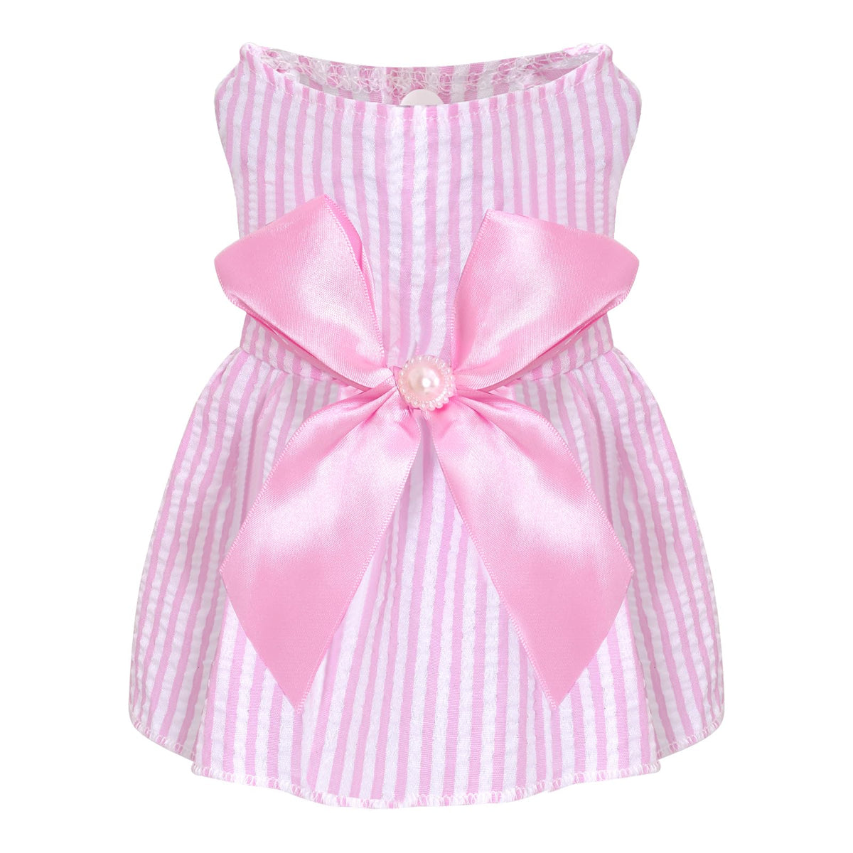 Robe Choyaxo pour chien avec nœud papillon, look élégant pour occasions.