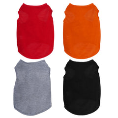 T-shirt sans manches noir Choyaxo pour petit chien; confort estival et facile à enfiler.