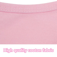 Le t-shirt sans manches rouge de Choyaxo pour petits chiens et chats, idéal pour photos.
