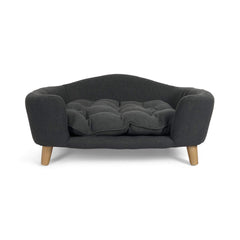 Canape chien orthopedique Elroy avec coussin mémoire et repose luxueux