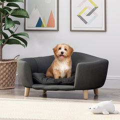 Lit eleve pour petit chien Christopher Knight Home Elroy offrant confort durable et accès facilites
