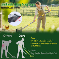 CHSCIENCE corps métallique antirouille, durable pour usages extérieurs.