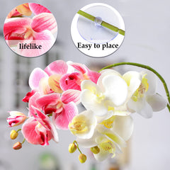 Phalaenopsis artificielle Chuangdi, branche longue ajustable pour terrarium.