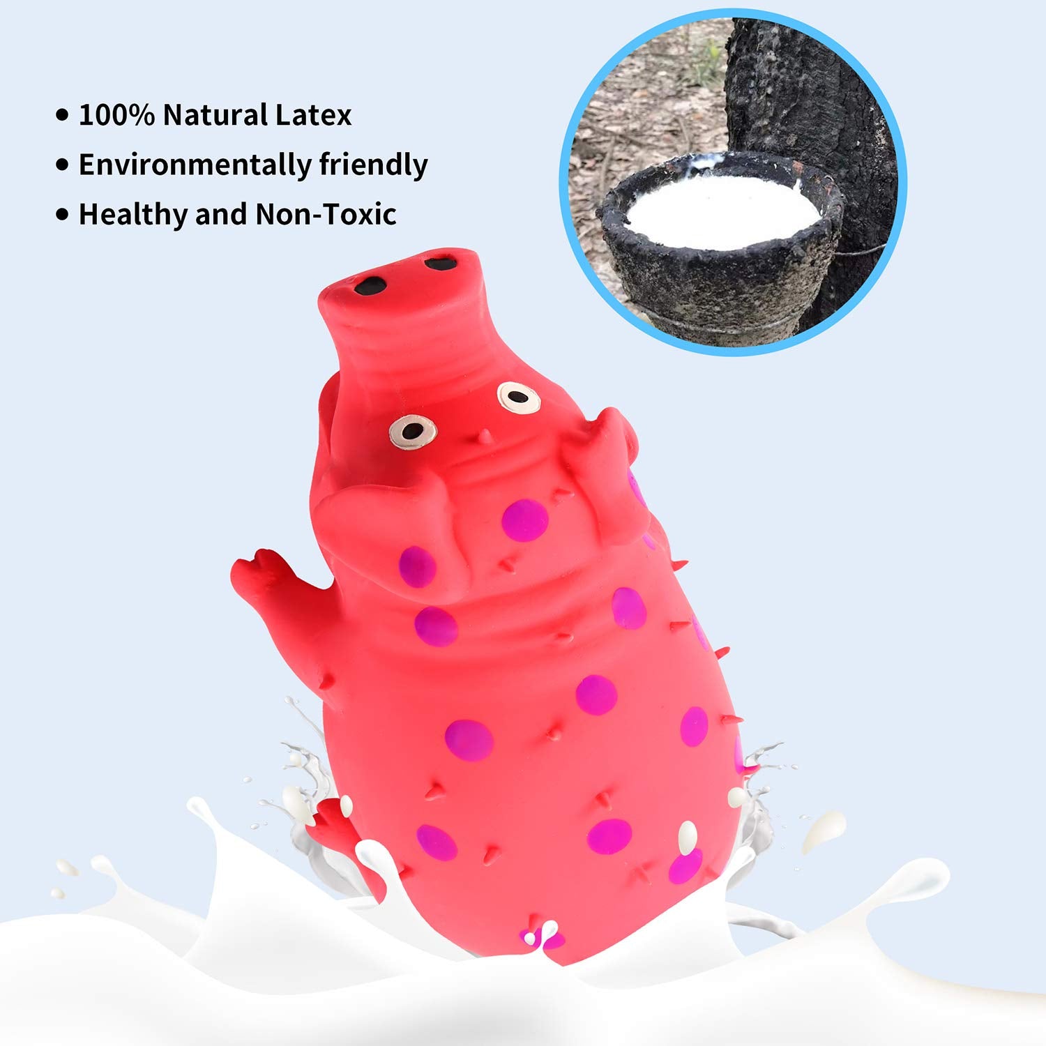 ChubbyPiggies: adapté à toutes tailles de chiens.