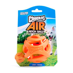 Ballon creux Chuckit Air Fetch améliore la respiration lors des sessions.