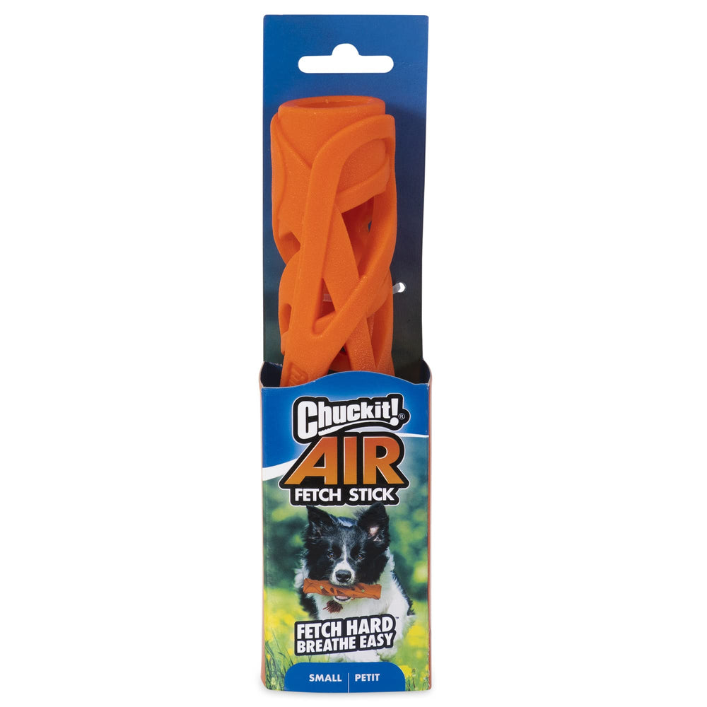 Chuckit! Air Fetch Stick léger et flexible, facile à saisir et lancer.