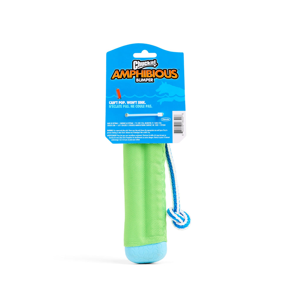 Chuckit! Amphibious Bumper, extérieur nylon doux: douceur pour les gencives