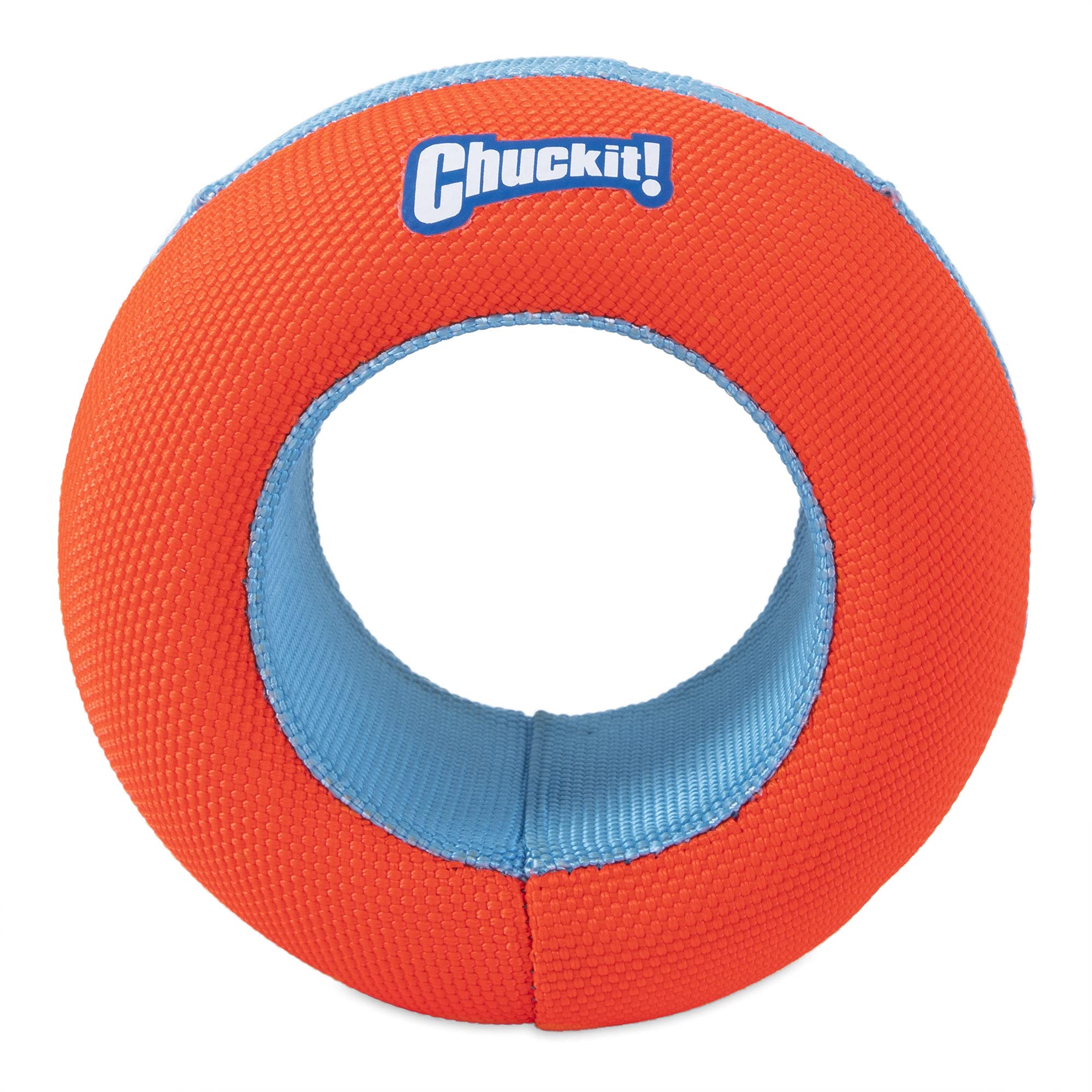 Chuckit Amphibious Roller orange vif pour repérage rapide du jeu.