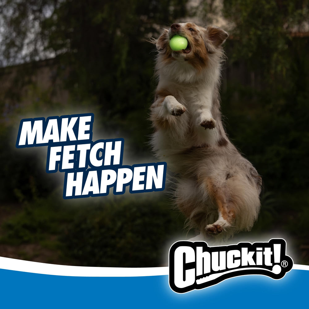Texture adhérente et durable pour des jeux actifs avec Chuckit!.