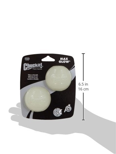 Chuckit! balle lumineuse, texture lisse et durable, facile à nettoyer.