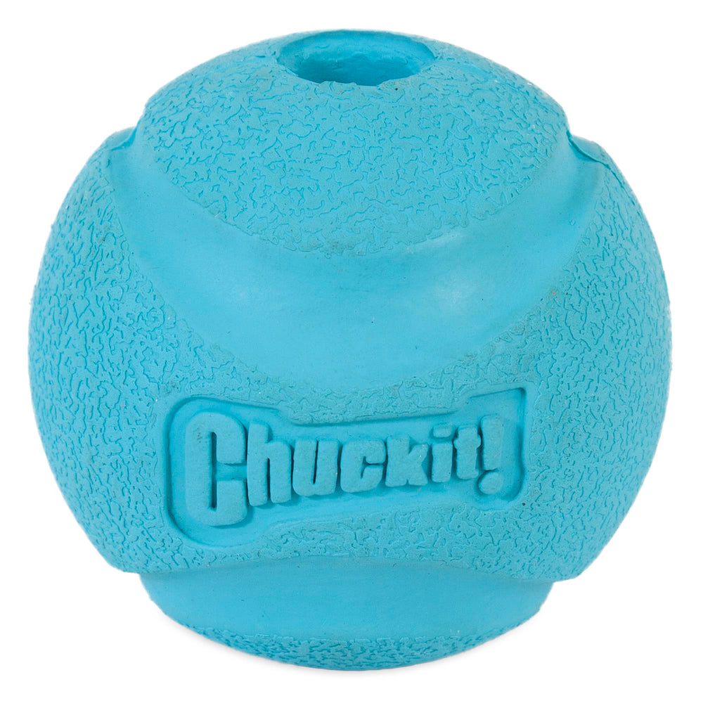 Chuckit! balle-rebond-eleve-taille-moyenne, pour des courses plus dynamiques.