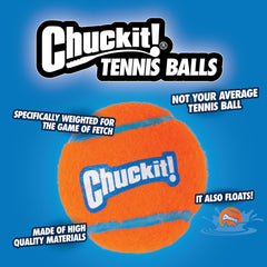 Chuckit! balle flottante, idéale pour la récupération aquatique.
