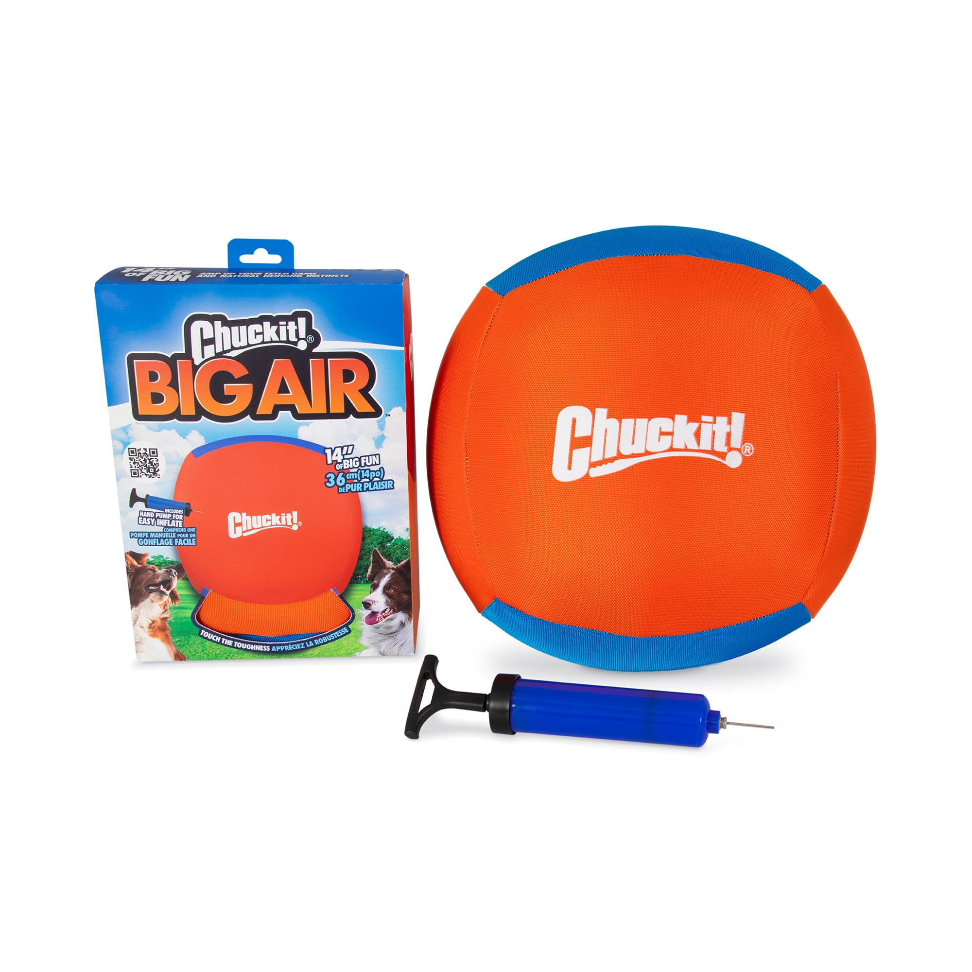 Chuckit! Ballon 14 pouces: ballon de récupération léger et ludique pour chien