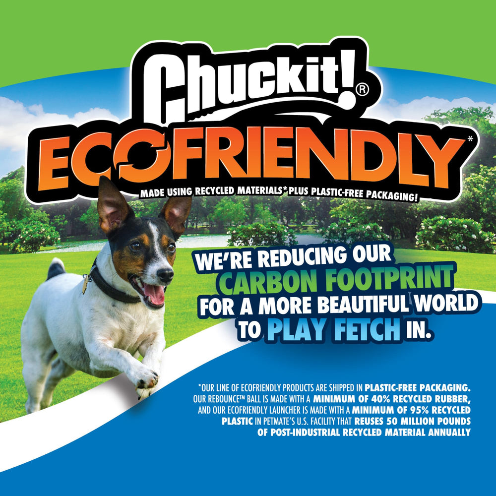 Ensemble EcoFetch Chuckit pack3, trois balles écologiques pour varier les jeux.