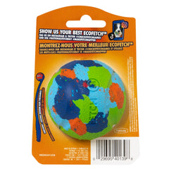 Motif unique sur la balle EcoFetch pour sessions plus amusantes.