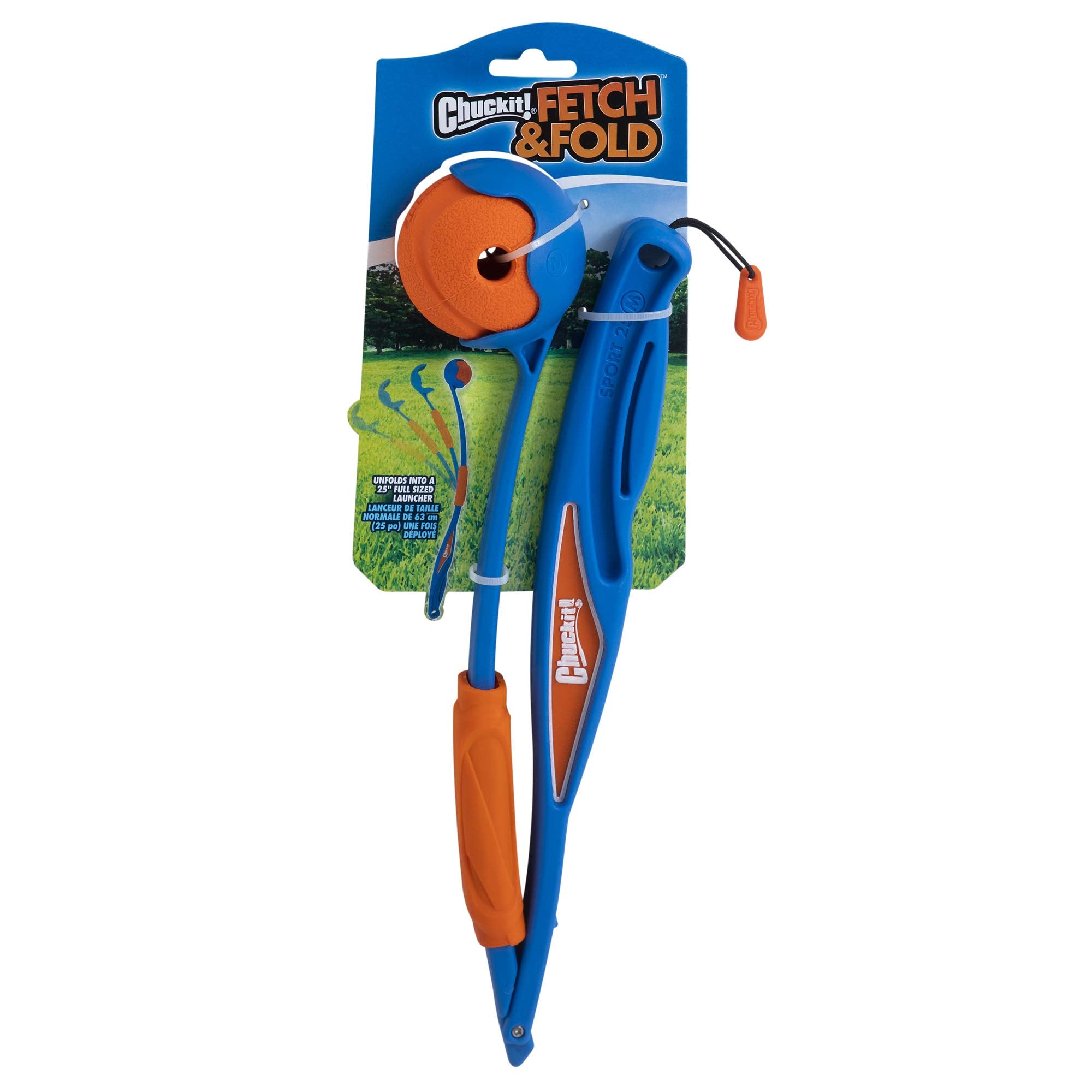 Chuckit! Fetch & Fold 25M, lancer plus loin grâce au design pliable.