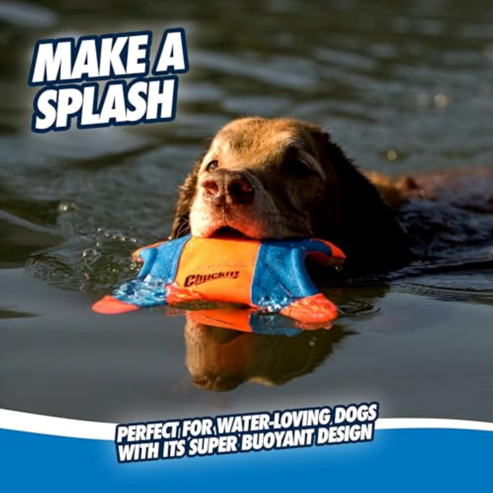 Chuckit! Flying Squirrel est taille moyenne, idéal pour chiens 20–60 lb.