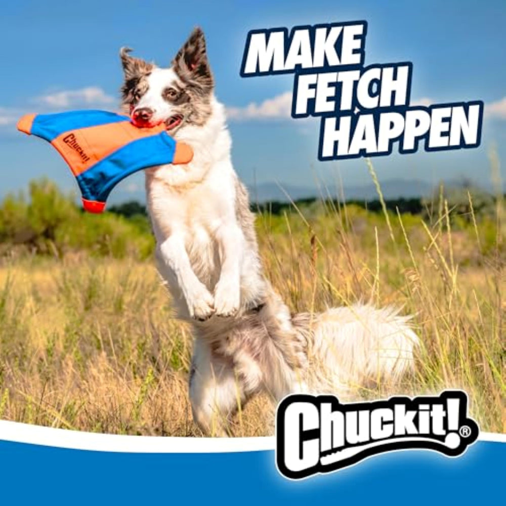 Chuckit! Flying Squirrel peut flotter, parfait pour plage et piscine.