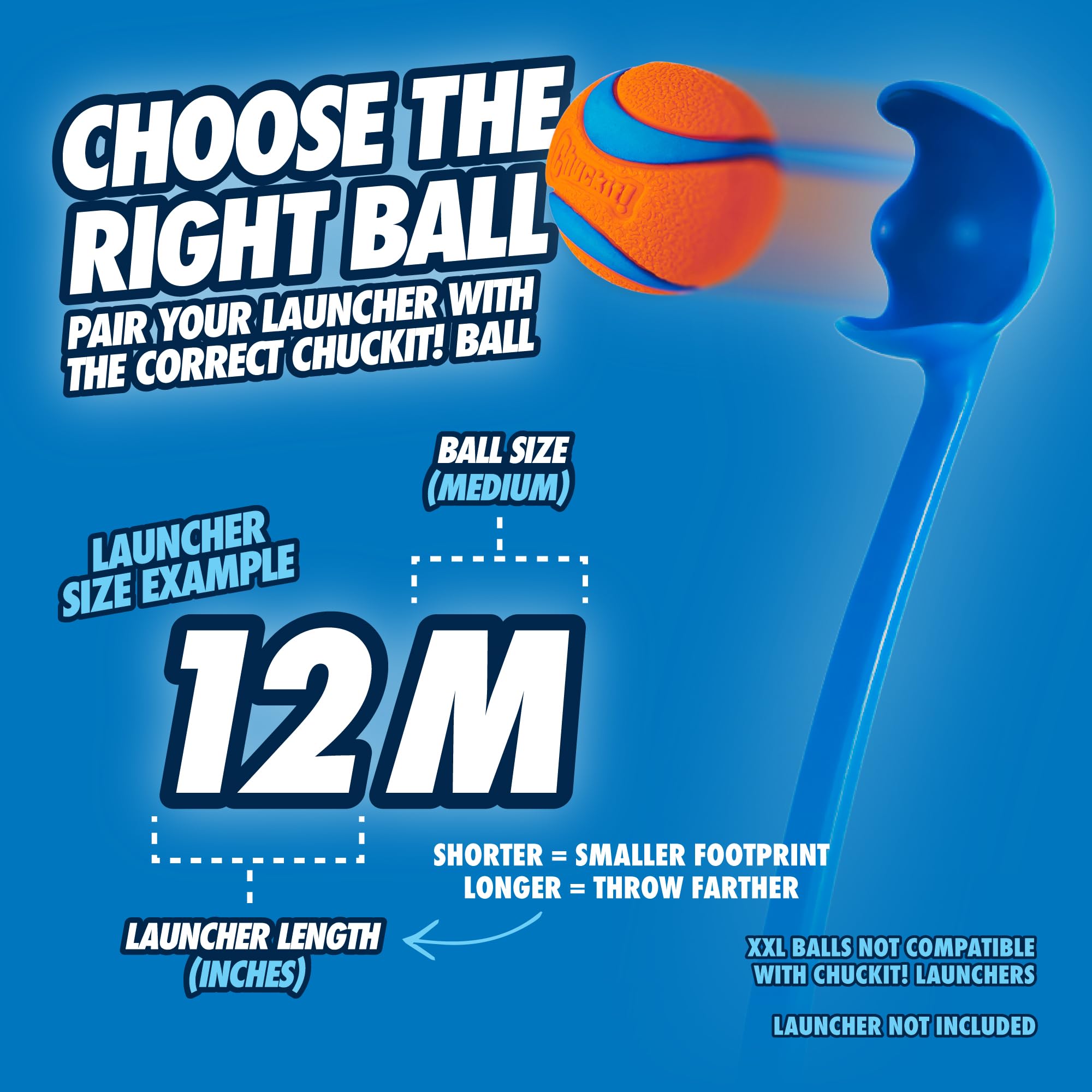 Lanceur Chuckit! durable conçu pour durer des années