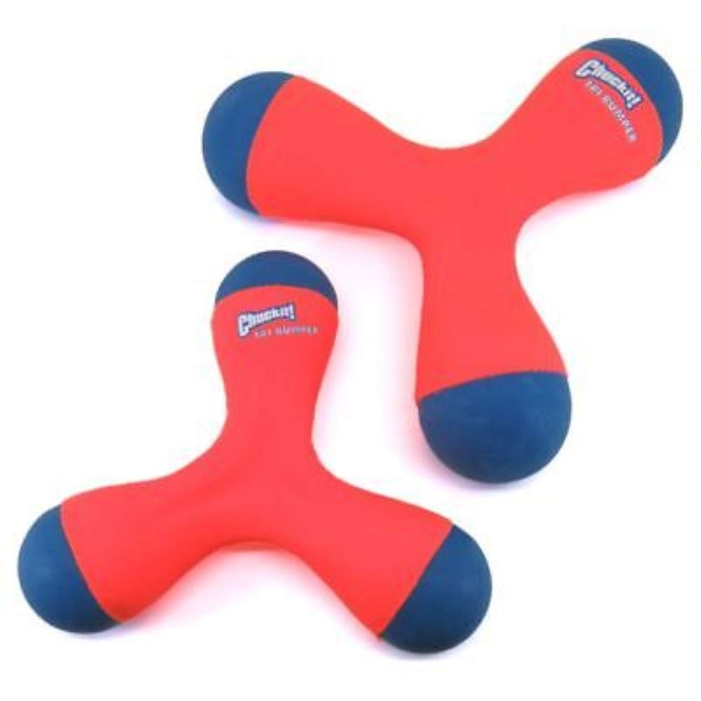 Conception durable du Chuckit Tri-Bumper pour sessions en extérieur.