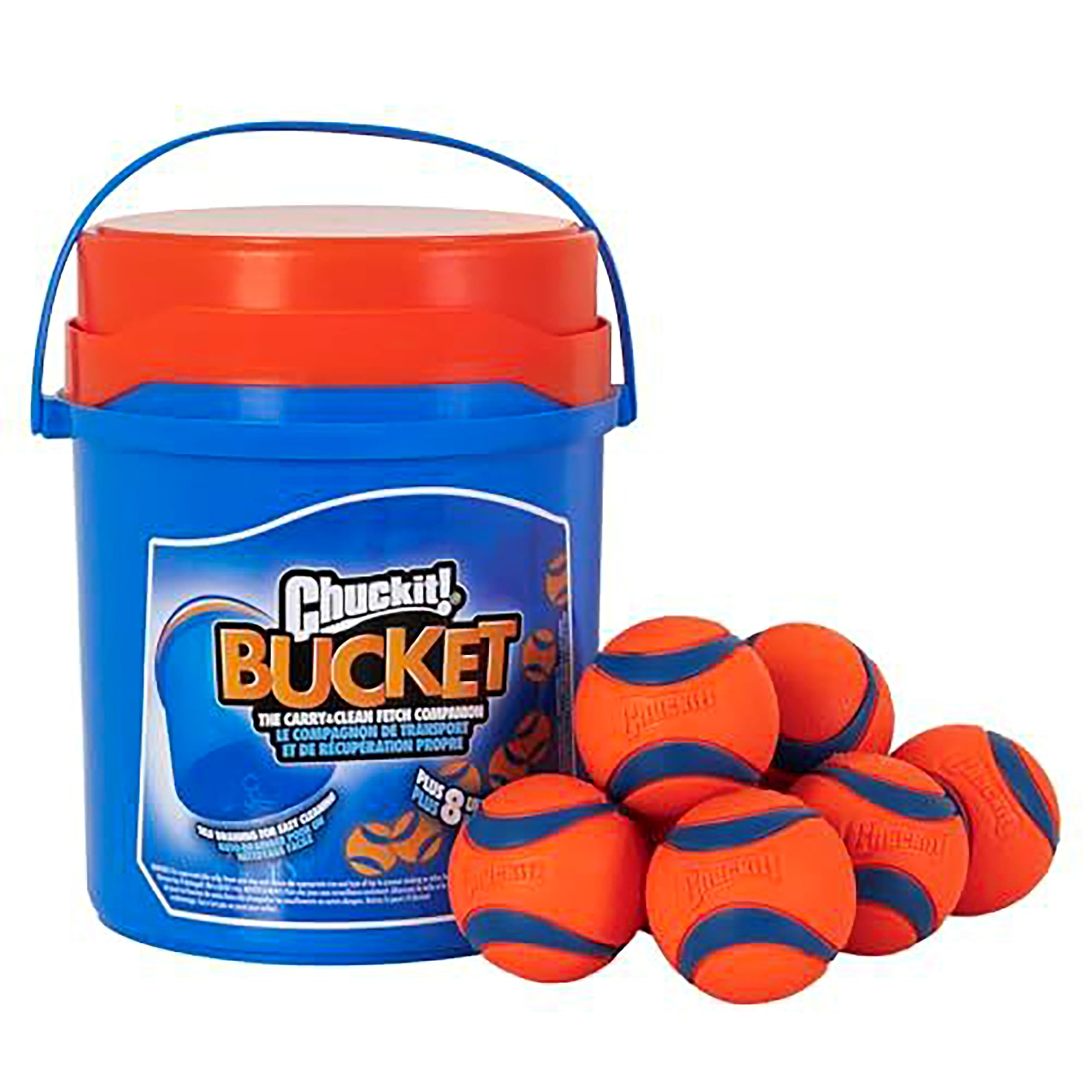 Chuckit! Ultra Ball 2,5 pouces: rebond élevé et prise sûre pour chiens 20–60 lb.
