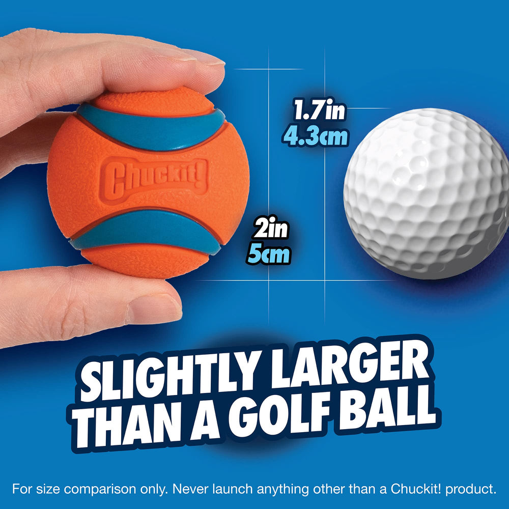Chuckit! Ultra Ball, balle flottante pour récupérer au sol et dans l'eau.