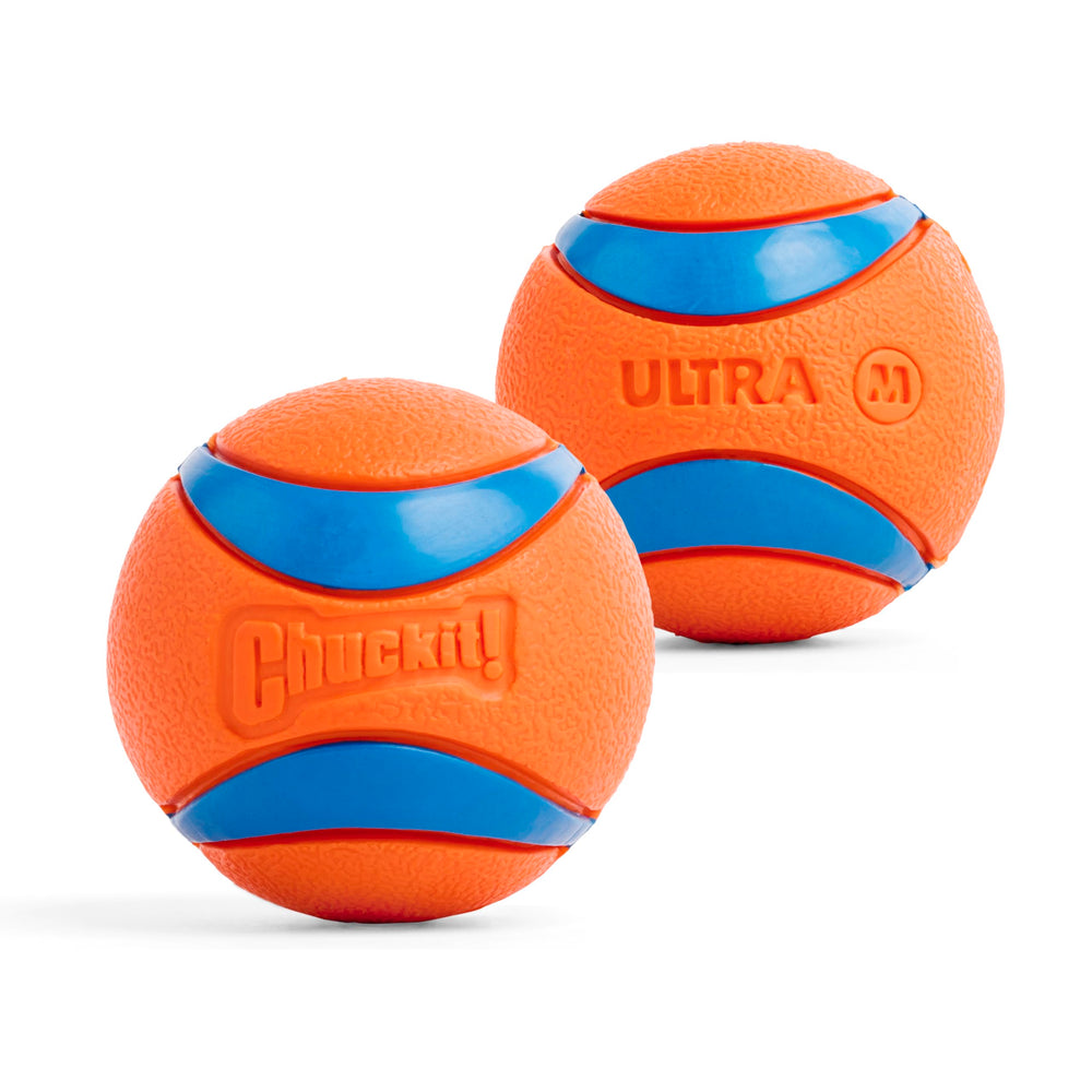 Chuckit Ultra Ball usage intérieur et extérieur, grande polyvalence.