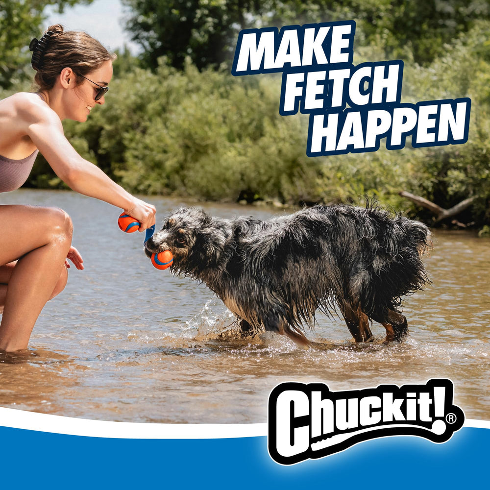 Chuckit Ultra Duo Tug: diamètre 2,5 pouces pour prise confortable