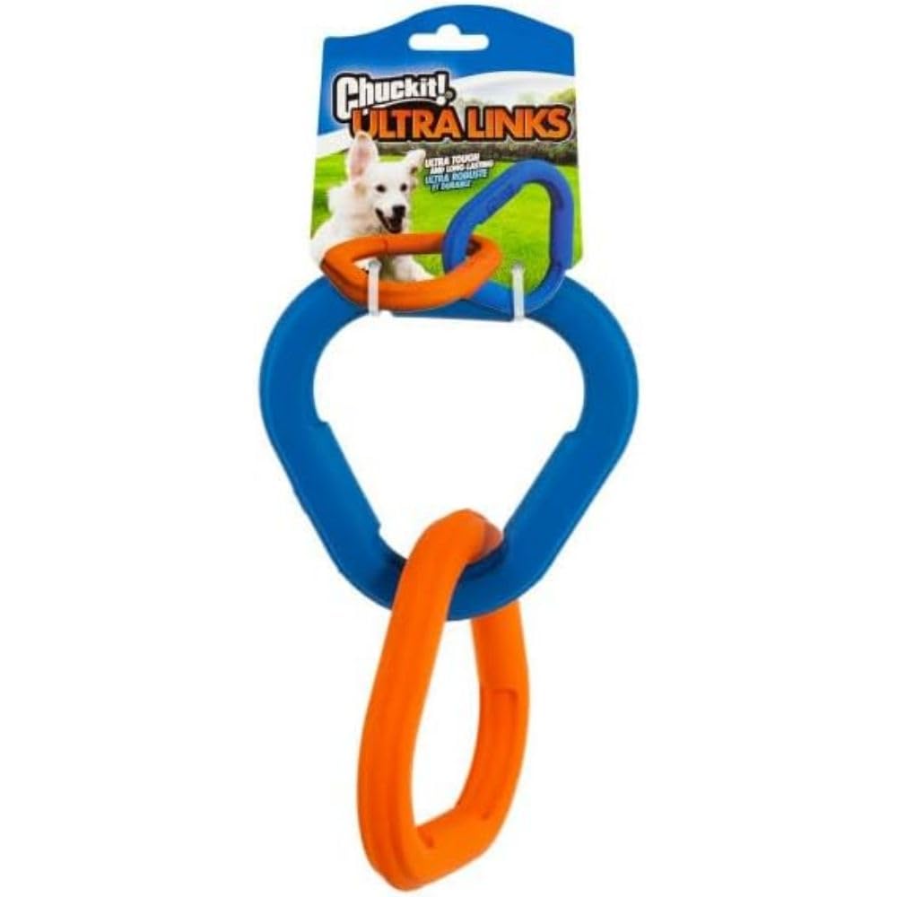 ChuckIt! Ultra Links, jouet dentaire durable pour chiens forts et mâchants.