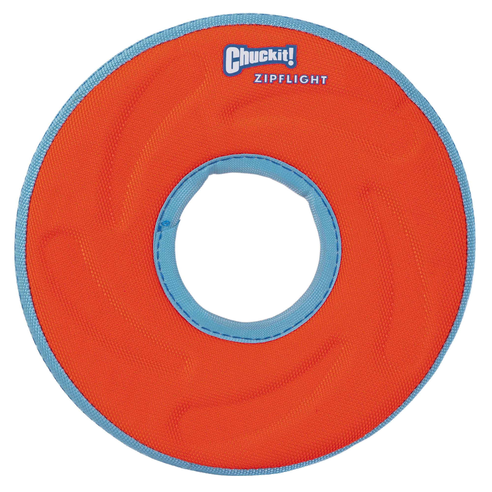 Chuckit Zipflight disque-volant vert bleu, meilleure visibilité pour les lancers longue distance.