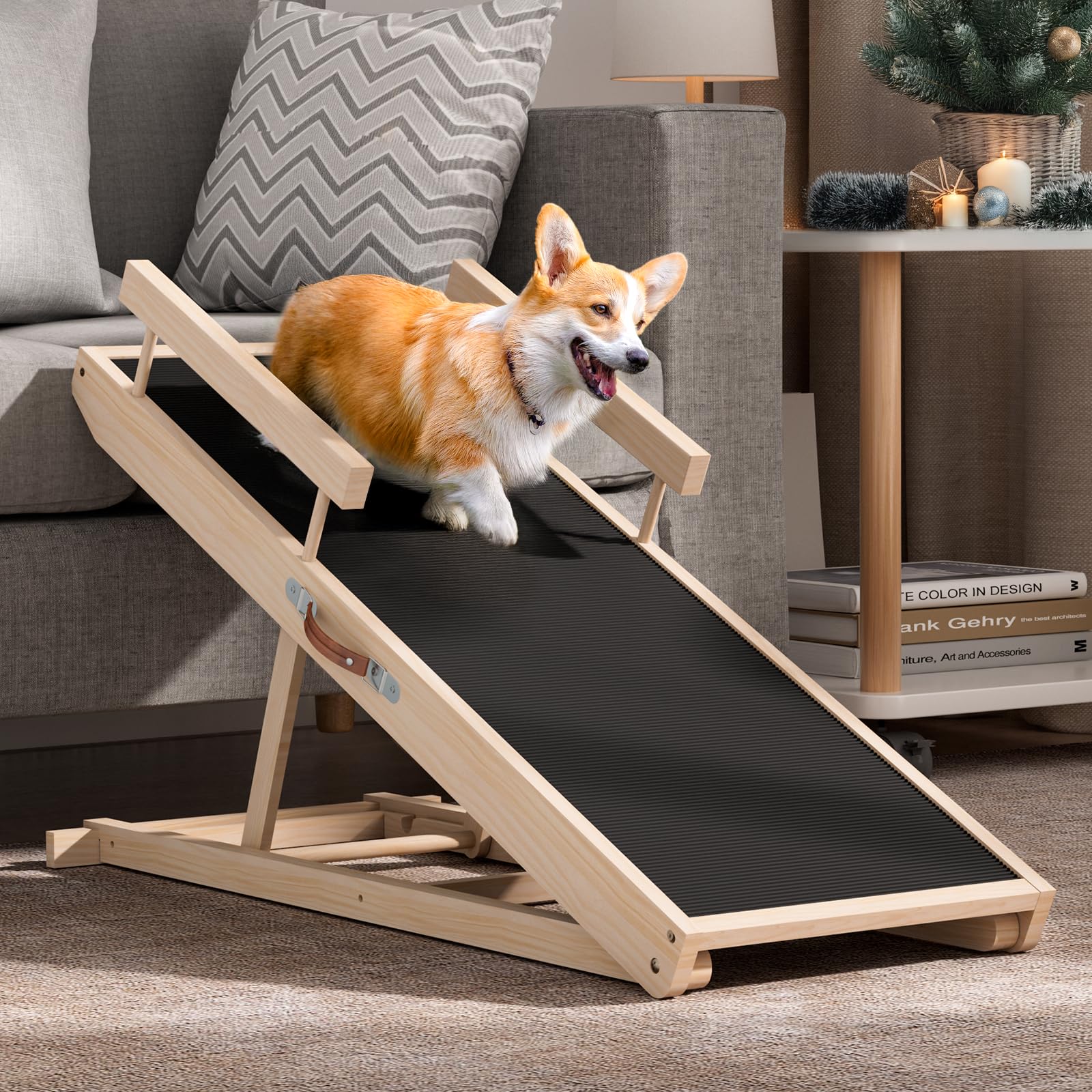Chuiendi rampe-chien-lit: stabilité et accès facilité sur le lit