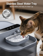 Bac eaux usées 2 L amovible pour élimination pratique.
