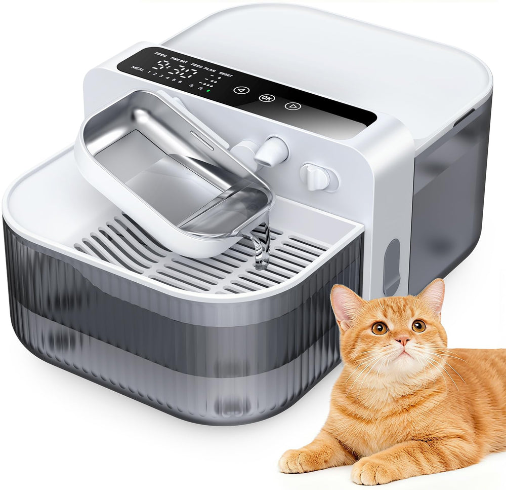 Chumajor fontaine-chat-sans-fil-3-5l: hydratation pratique et sans fil pour votre chat.