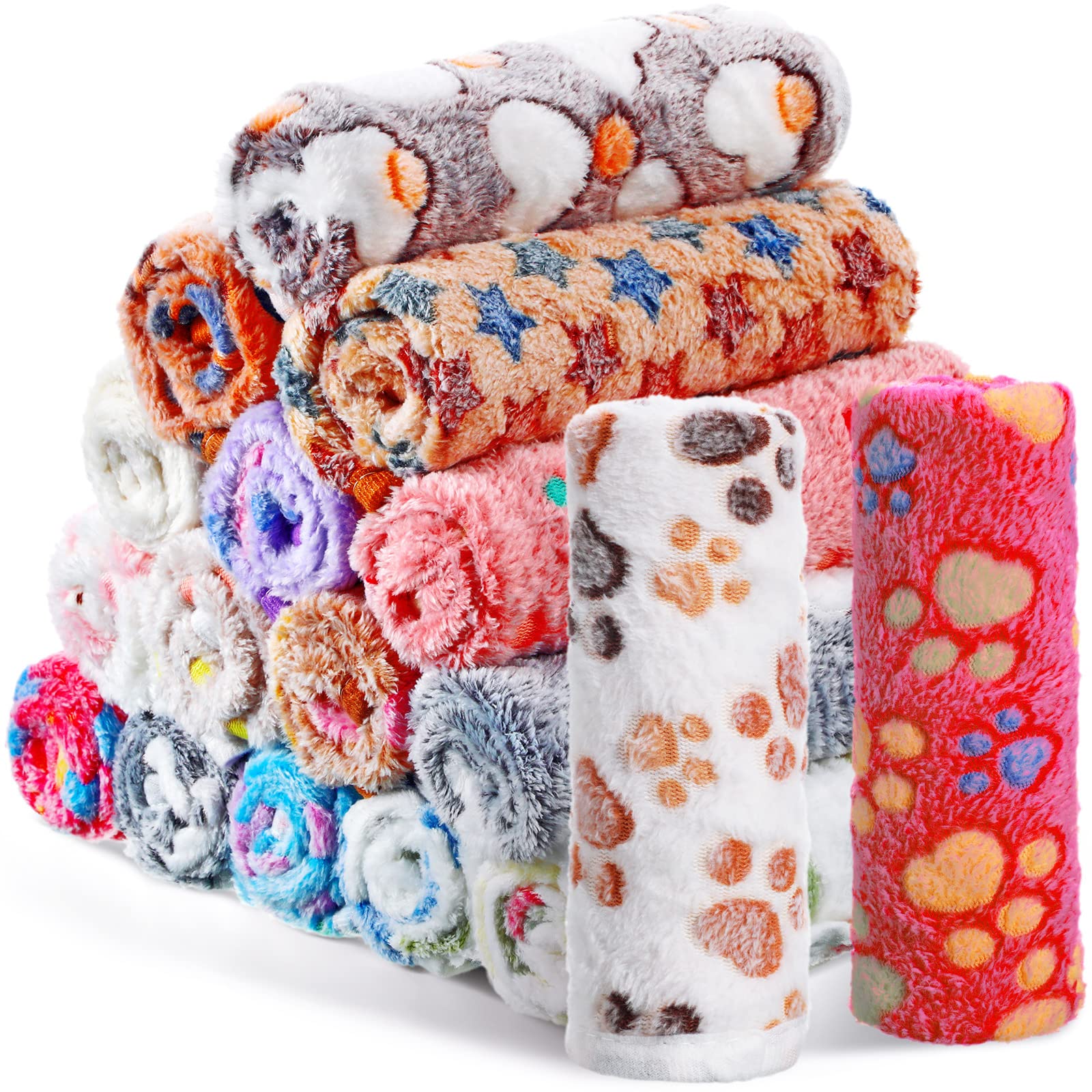 Couverture Chumia pour chiot empreintes-pattes, réchauffe les petits chiens
