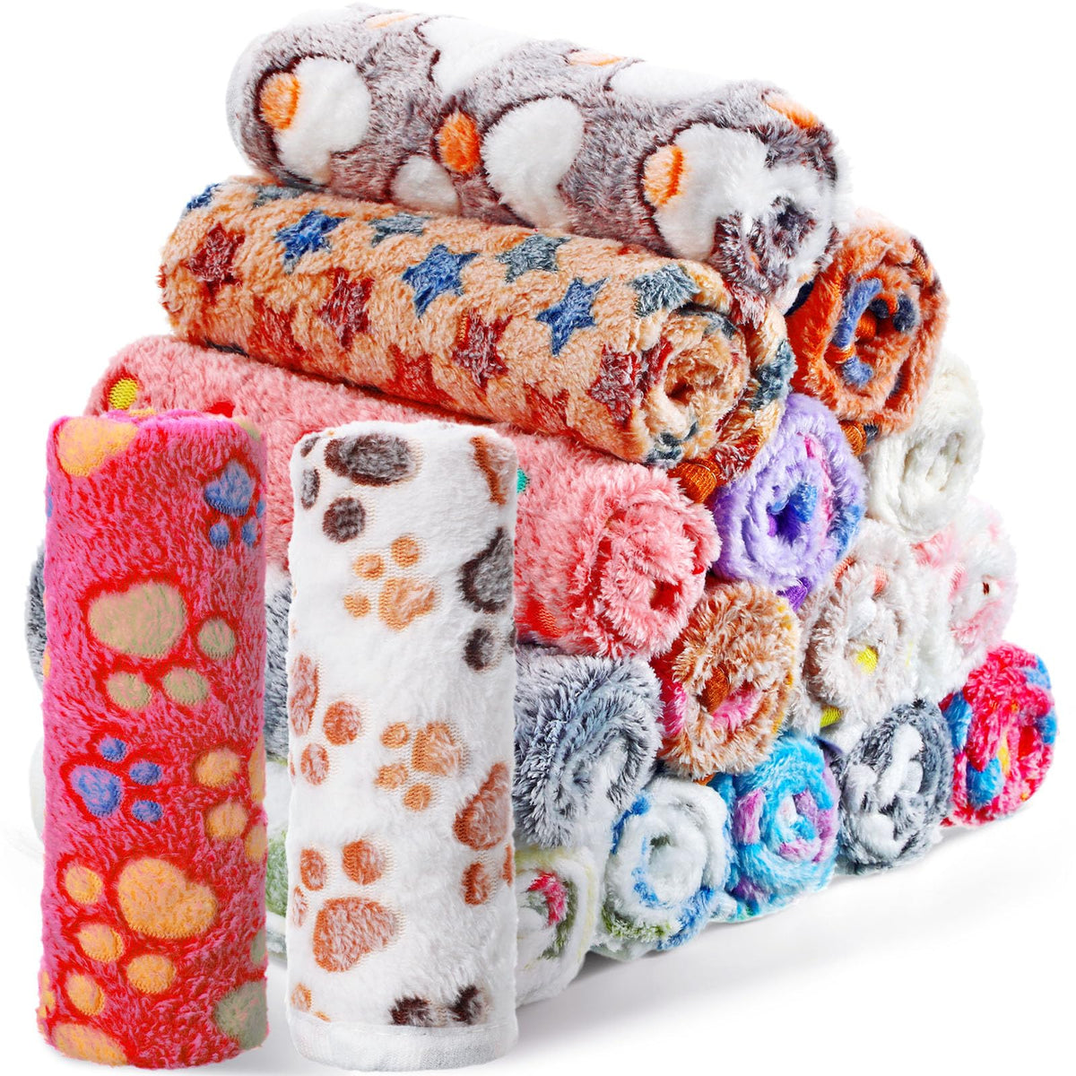 Couverture Chumia patte: douceur chaude pour le confort du chien