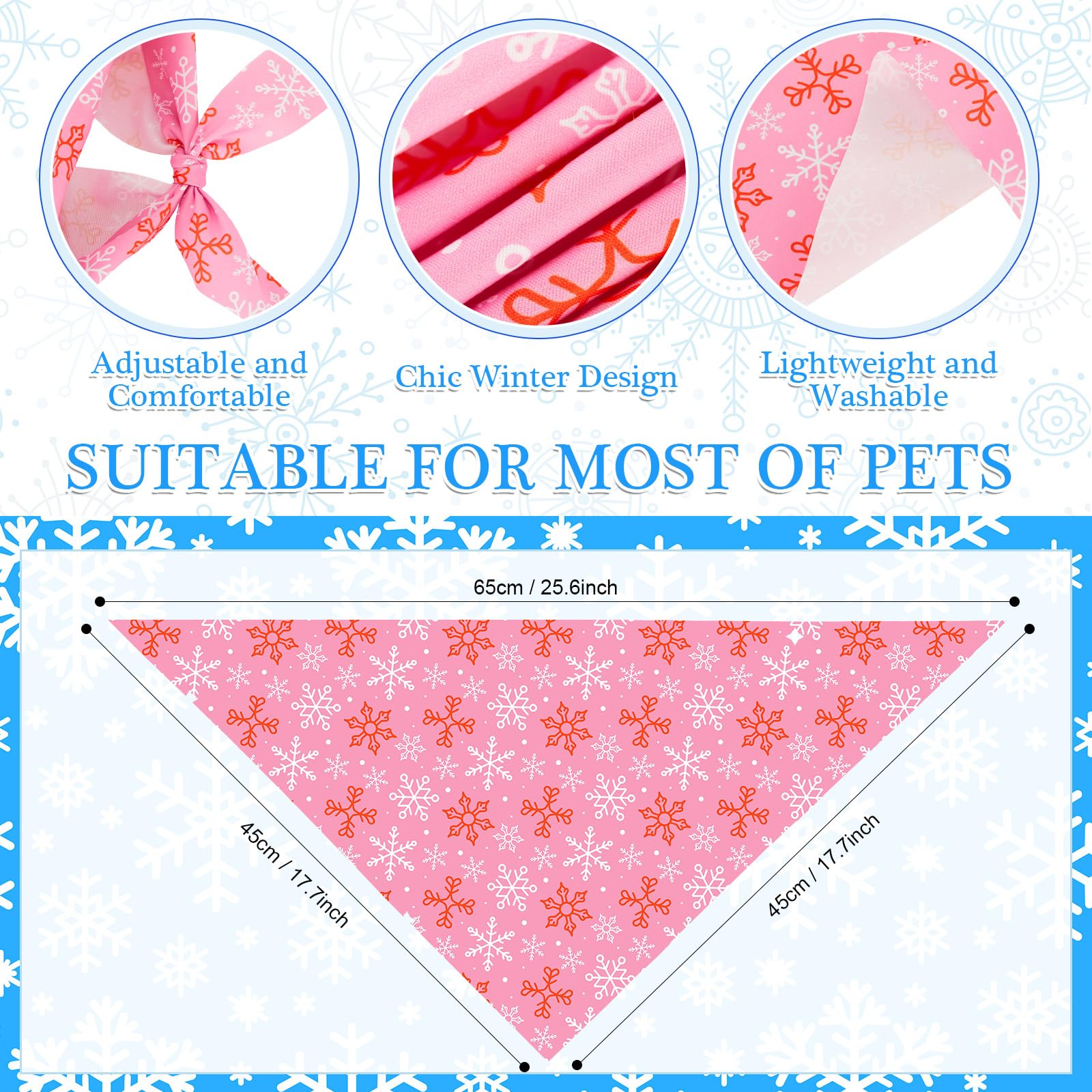 Bandanas Chunful hiver avec bonhomme de neige, ambiance cosy pour vos sorties