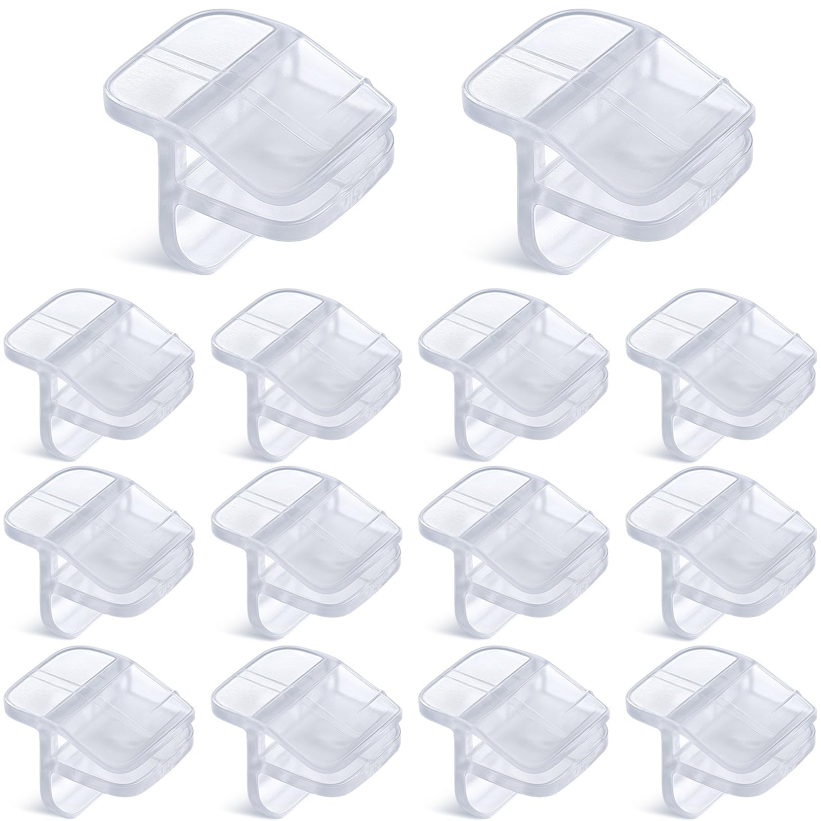 Chunful clips de couvercle transparents, maintien fiable sans encombrer le paysage aquatique.
