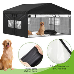 Chunm tissu Oxford 600D imperméable protège contre pluie et soleil.