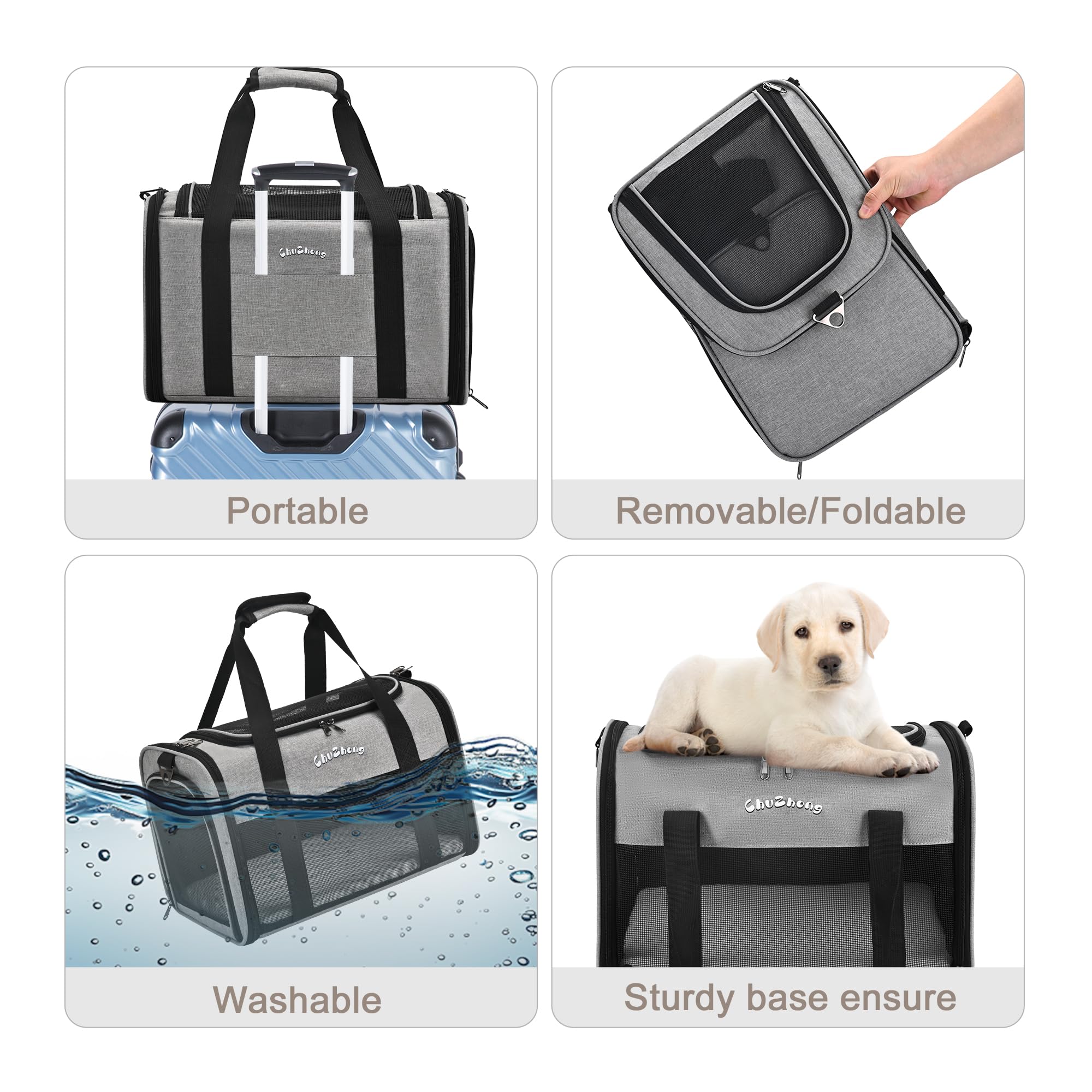 Chuzhong: design pliable et polyvalent pour voyage et visites.