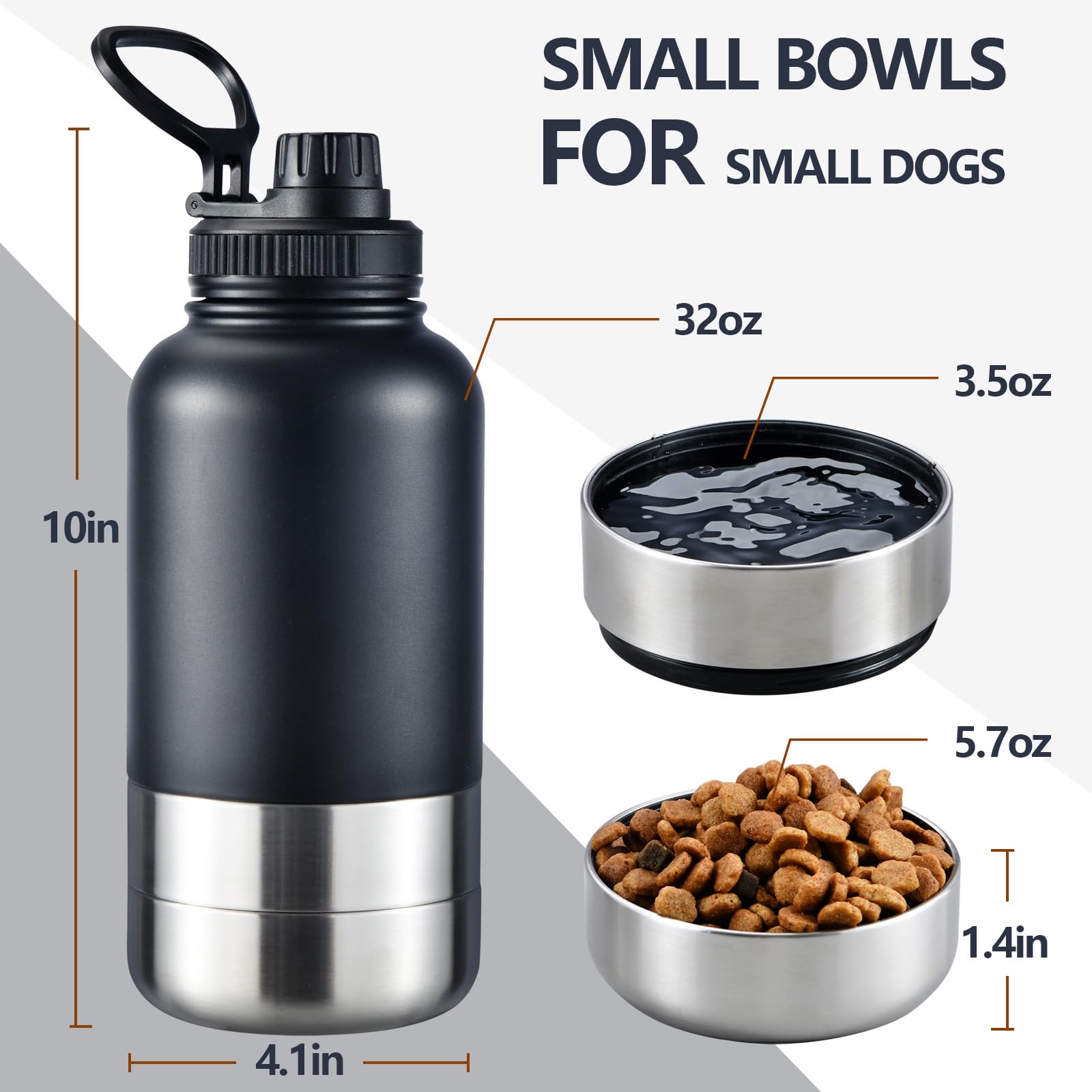 Cibaabo portable et robuste, idéale pour promenades avec votre chien.
